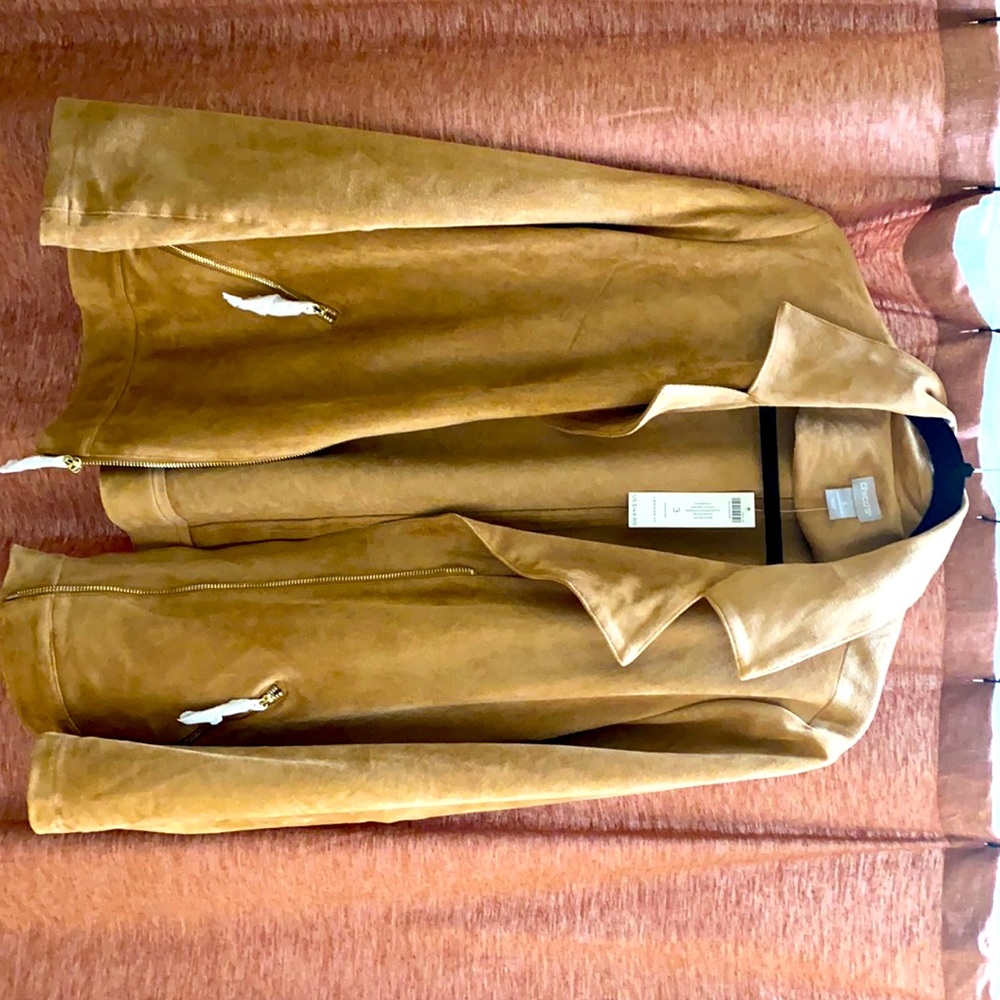Suede Moto Jacket